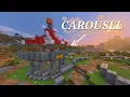 How I Made a HAPPY GHAST Carousel in Minecraft