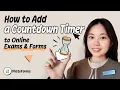 How to Create Timed Quizzes Set Deadlines with PlatoForms Countdown Feature