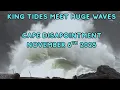King Tides - Huge waves at Cape Disapointment