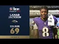 69 Lamar Jackson QB Ravens Top 100 Players of 2026