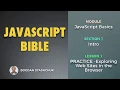 01 PRACTICE - Exploring Web Sites in the Browser JAVASCRIPT BASICS