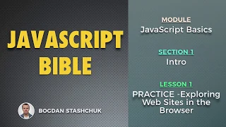 01 PRACTICE - Exploring Web Sites in the Browser JAVASCRIPT BASICS
