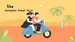 she selingkuh sekali saja official lyric video 