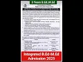 Download Lagu Integrated B.Ed_M.Ed Admission 2025 •• 3 Years B.Ed_M.Ed Admission