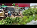 Download Lagu Full Video! Keep Watch Start Processing Landfill! By Dump Truck 25.5Ton\u0026 Skill Dozer Push Stone SOIL