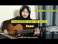 Lagu Somewhere Only We Know - Keane | Easy Guitar Chords with Lyrics | Guitar Play Along