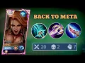 Hilda Became The Best Exp Laner After The Revamp ?? | Mobile Legends