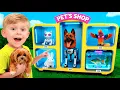 Lagu Robo Pets vs Real Pets! Kids Want a Pet