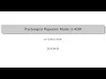 Psychological Regression Models in Agent-Based Models