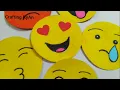Smiley Face How to make emojis with paper Paper Emojis