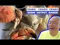 Rockville MD Umi Hotpot Sushi and Seafood Buffet - Softshells Stone Crab and Braised Duck