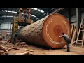 Download Lagu Giant Wood Processing Factory Processes Thousand Year Old Trees | An Amazing Sight, Danger Lurks