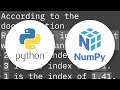Numpy argsort - what is it doing
