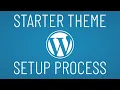 WordPress Starter Theme Setup - TailwindCSS OOP React