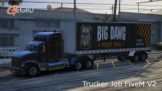Ansicht 2 - Video - GEIGRO für FiveM: FiveM ESX Trucker Job V2