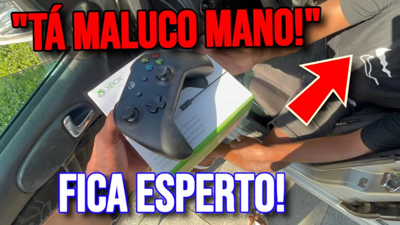 FICA ESPERTO NA FEIRA DO ROUBO "SENÃO DÁ RUIM!" CAÇADA GAMER!
