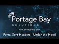 Sort Headers 2 - Under the Hood