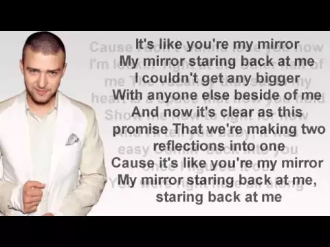 Download MP3 Justin Timberlake Mirrors Lyrics Song   Lyrics   MP3 Download,Telecharger