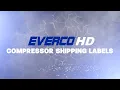 Compressor Shipping Labels