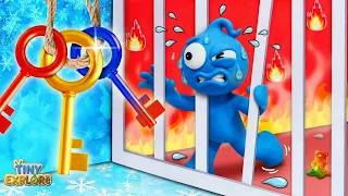 Tiny DISCOVERED The Hot vs Cold Mystery Room | Itz Tiny Explore
