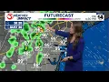 Sea breeze storms are back temperatures stay hot