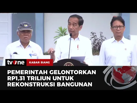 Jokowi Resmikan 147 Bangunan yang Direhabilitasi Pasca Gempa di Sulbar