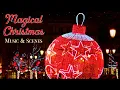 Download Lagu Magical Christmas Scenes \u0026 Music Ambience  w/ Christmas Lights \u0026 Snow Falling