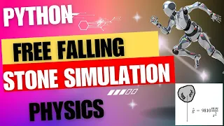 Practical Application of Python in Physics Exp1 Simulation of Free Falling Stone
