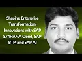 Innovations with SAP Cloud SAP BTP and AI Sravan Kumar Nendrambaka Conf42 Python 2025
