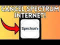 How To Cancel Spectrum Internet Full Guide 2025
