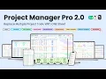 Project Manager Pro 2 0 - Google Sheets Tutorial
