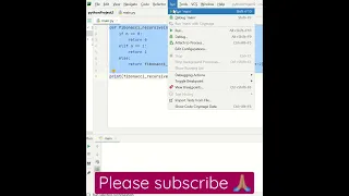 Python Fibonacci Series using recursive function