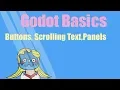 Godot Basics Buttons and Scrolling Text