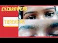 properly Eyebrows Threading How to do Thank you Any course - 8013453743
