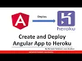Create and Deploy Angular Application to Heroku - Step by Step Guide