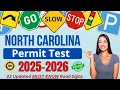 North Carolina DMV Permit Test 2026 23 Road Signs You NEED TO Know For Your NCDMV Permit