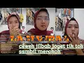 Lagu lagi Viral cewek Lampung jilbab joget tik tok sambil merokok