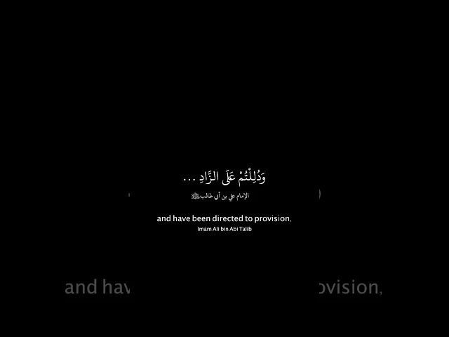 حديث(٢٨): عن الإمام علي بن أبي طالب(ع)