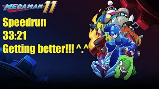 Mega Man 11 Speedrun In 33 21 Normal Mode Any No OoB 
