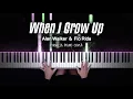 Download Lagu Alan Walker, Flo Rida - When I Grow Up (Young, Wild \u0026 Free) | Piano Cover by Pianella Piano