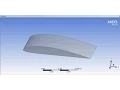 CFD Analysis for 3D airfoil wing using ANSYS Fluent