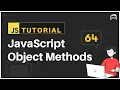 JavaScript Bangla Tutorial JavaScript Object Methods