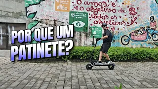 Mobilidade urbana com um patinete?