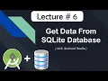 How To Fetch Data From SQLite Database in Android Studio tutorial-6