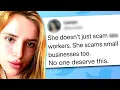 Bella Thorne CAUGHT in SECOND SCAM Fan Leaks Private DMs and Receipts