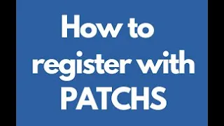How to Register in Patchs Step-by-Step Guide