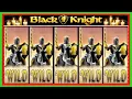JACKPOT HANDPAY 37 BETS BLACK KNIGHT HIGH LIMIT SLOT MACHINE BUENO DINERO MUSEUM SLOTS WMS