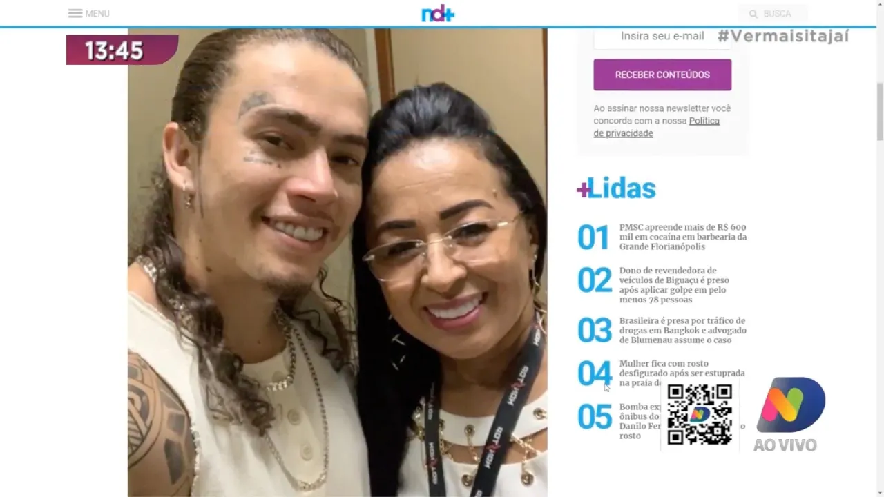 Polêmica na entrevista censurada da mãe do Winderson