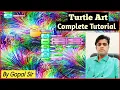 Turtle Art Part 2nd Class 7 ICT Book Basic Computer Course Cyber Study By Gopal Sir