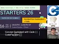 Codechef Starter 26 Explained with Code Codechef Starter 26 16 Feb 2022 Div 3 CodePlayJatin